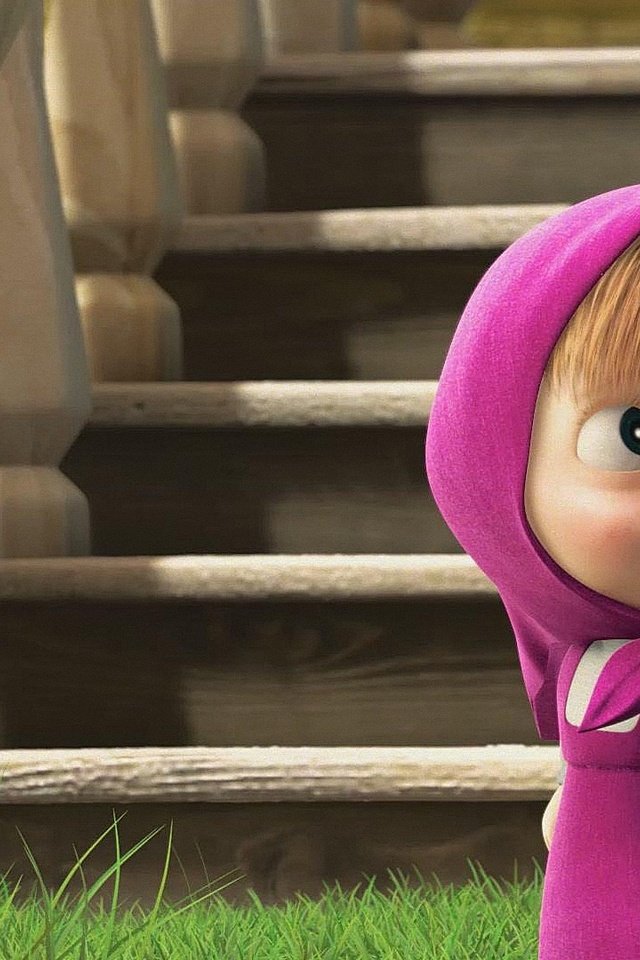 Обои маша и медведь, masha and the bear разрешение 1920x1080 Загрузить