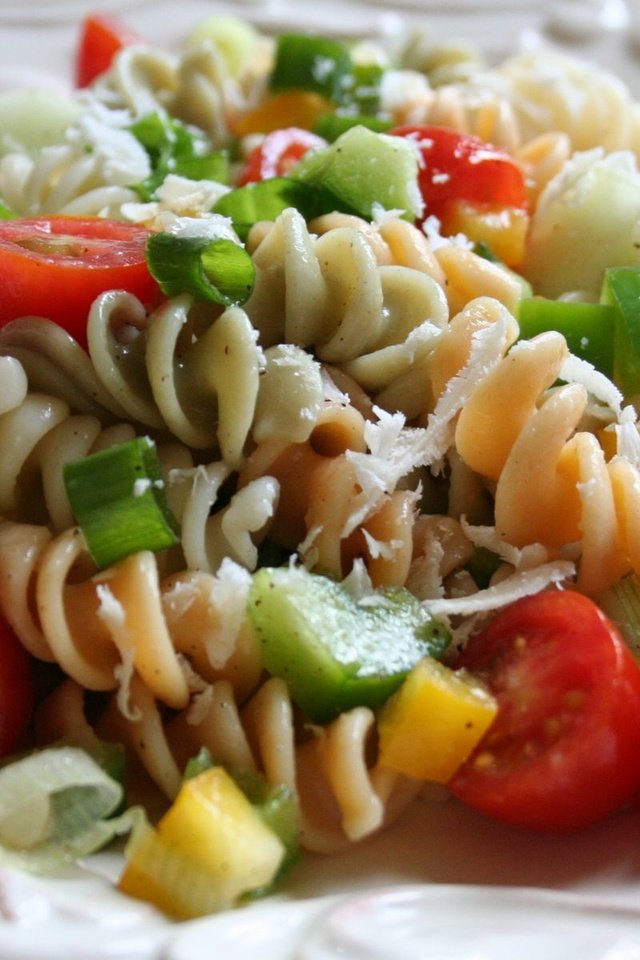 Обои салат, с, макаронами, salad, with, pasta разрешение 1920x1200 Загрузить