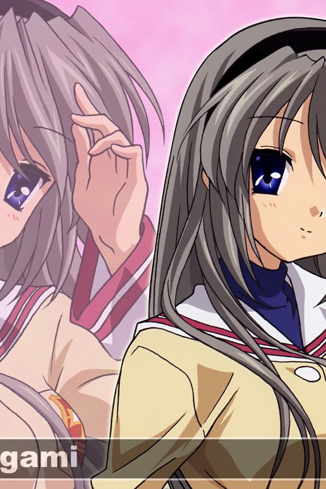 Обои clannad, sakagami tomoyo, клавиша, key разрешение 1920x1200 Загрузить