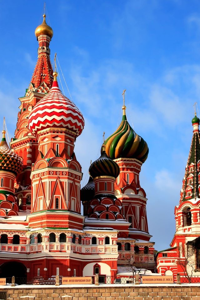 Обои москва, храм василия блаженного, россия, красная площадь, moscow, st. basil's cathedral, russia, red square разрешение 3855x2710 Загрузить