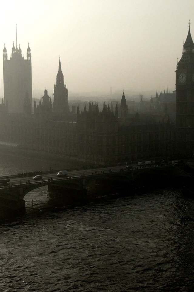 Обои панорама, лондон, город, вестминстерский дворец, panorama, london, the city, the palace of westminster разрешение 1920x1440 Загрузить