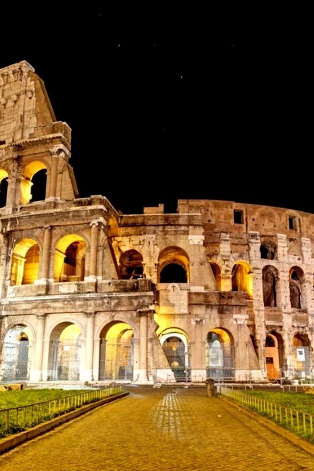 Обои ночь, италия, колизей, рим, night, italy, colosseum, rome разрешение 2000x1284 Загрузить