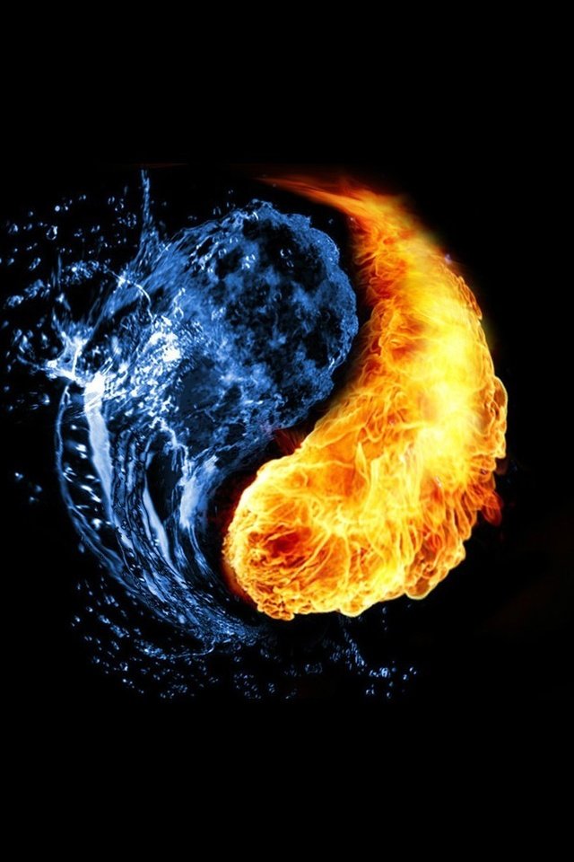 Фото на аву вода и огонь