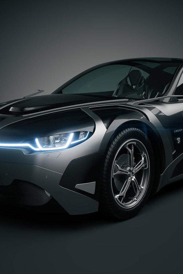 3d авто. Tronatic Everia Concept. BMW i8. Спорткары. Концепт кары.