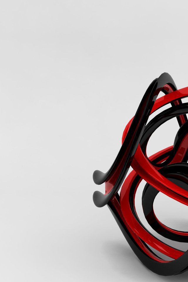 Обои черный, красный, клубок, articulture, black, red, tangle разрешение 1920x1080 Загрузить