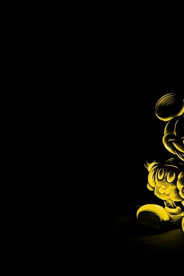 Обои мики маус во тьме, mickey mouse in the darkness разрешение 2560x1440 Загрузить