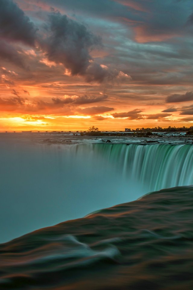 Обои восход, утро, канада, онтарио, река ниагара, sunrise, morning, canada, ontario, the niagara river разрешение 2048x1367 Загрузить