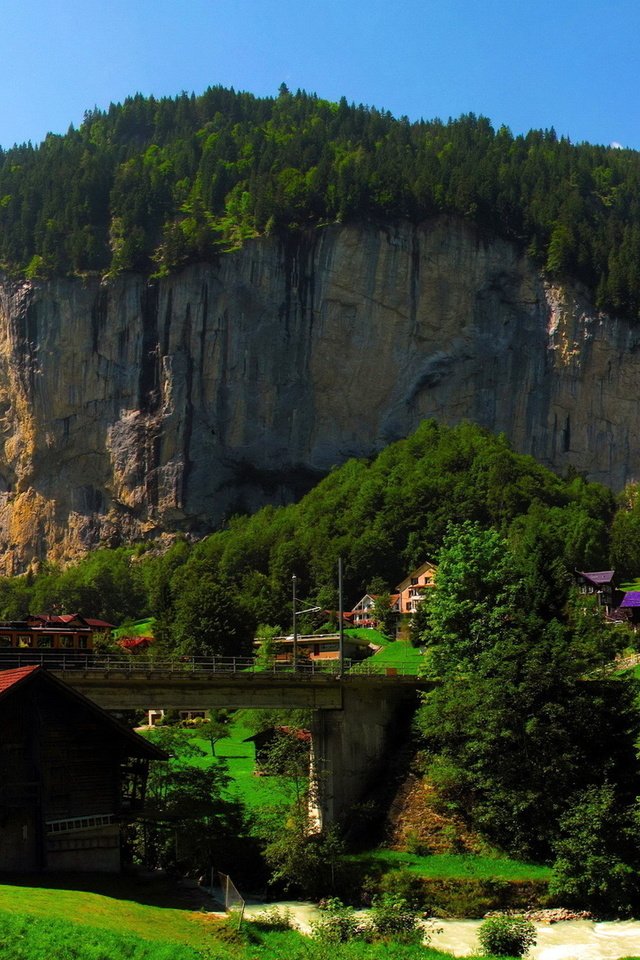 Обои швейцария, берн, лаутербруннен, switzerland, bern, lauterbrunnen разрешение 1920x1080 Загрузить