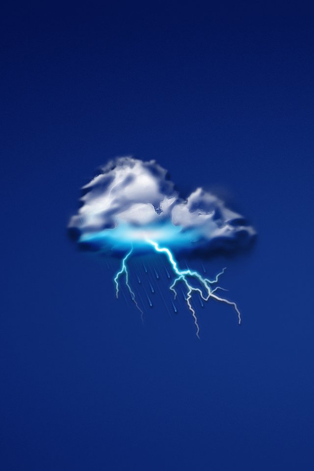Обои молния, капли, дождь, туча, темноватый синий фон, тучка, lightning, drops, rain, cloud, dark blue background разрешение 1920x1200 Загрузить