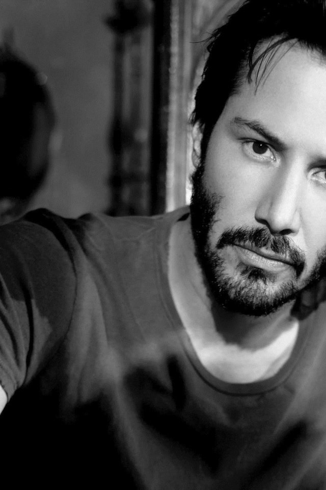 Обои актёр, киану ривз, ч.б., actor, keanu reeves, h. b. разрешение 1920x1200 Загрузить