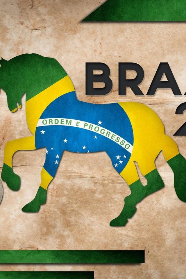 Обои лошадь с мячoм на чемпионате мира по футболу, the horse with the ball on the world cup разрешение 1920x1080 Загрузить