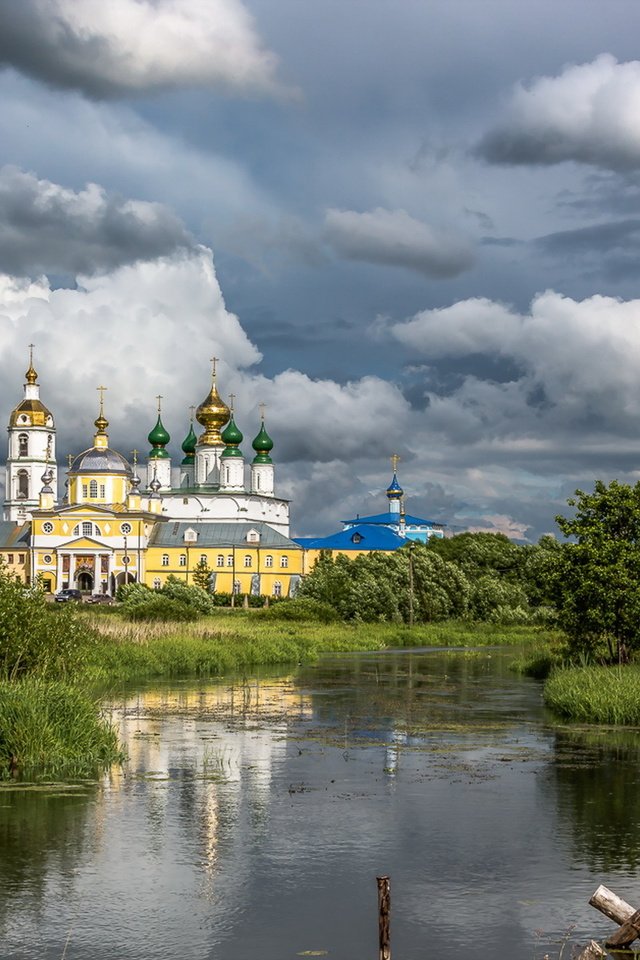 Обои россия, николо-шартомский мужской монастырь, russia, nikolo-shartomsky monastery разрешение 1920x1200 Загрузить