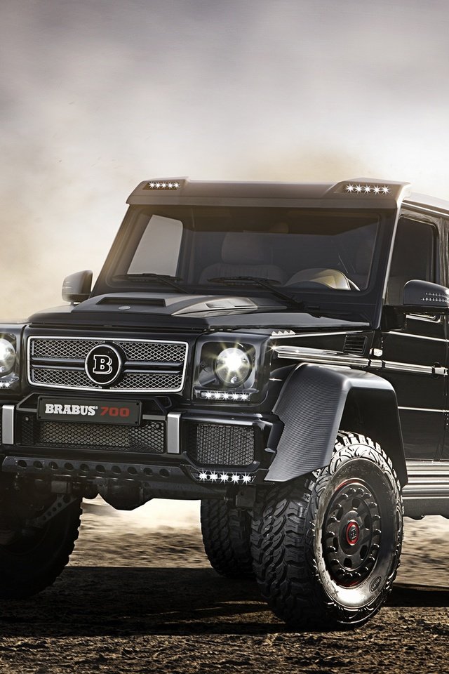 Обои 2014 brabus b63s 700 6x6 разрешение 2560x1440 Загрузить