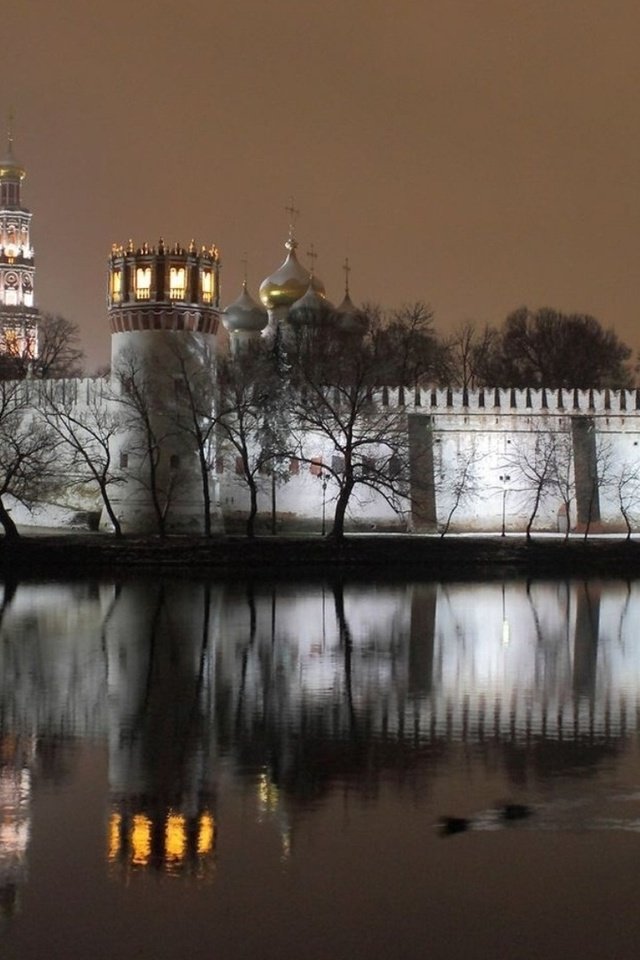 Обои монастырь, новодевичий, the monastery, novodevichy разрешение 1920x1080 Загрузить