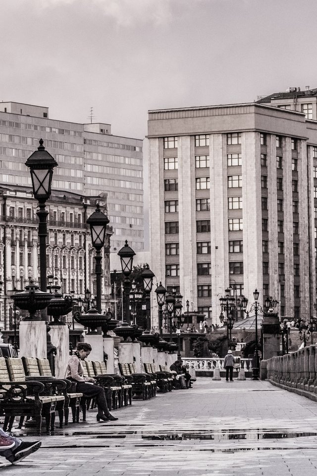 Обои москва, ретро, город, moscow, retro, the city разрешение 2560x1600 Загрузить