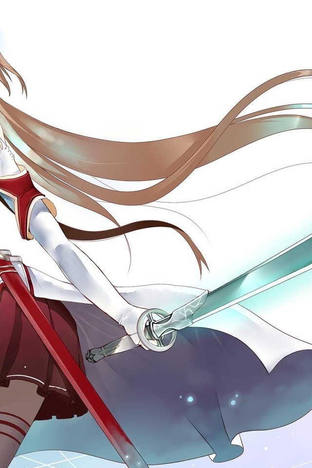 Обои sword art online, asuna yuuki разрешение 1920x1200 Загрузить