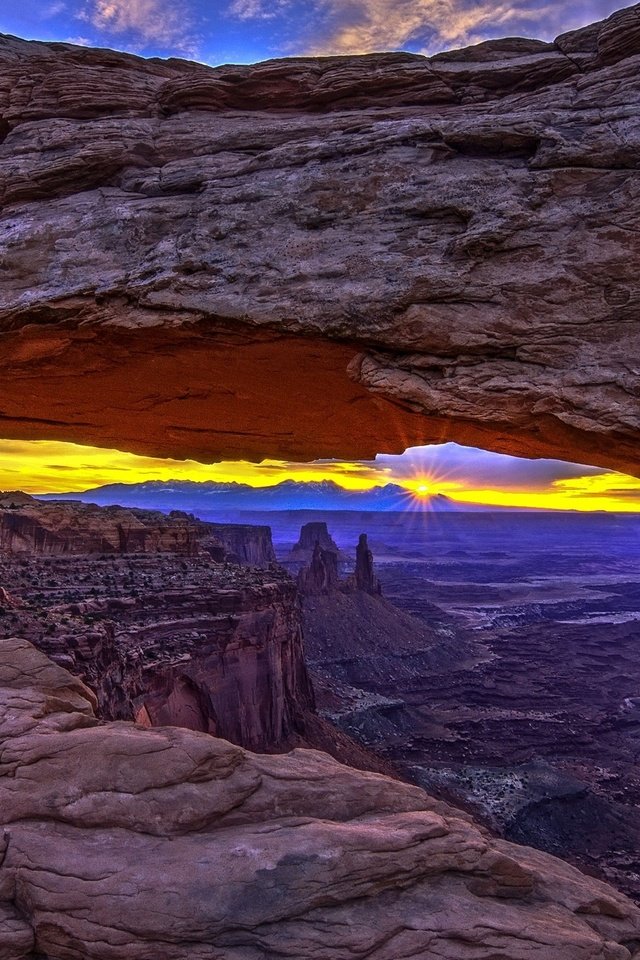 Обои национальный парк арки, near moab, штат юта, arches national park, utah разрешение 2560x1600 Загрузить
