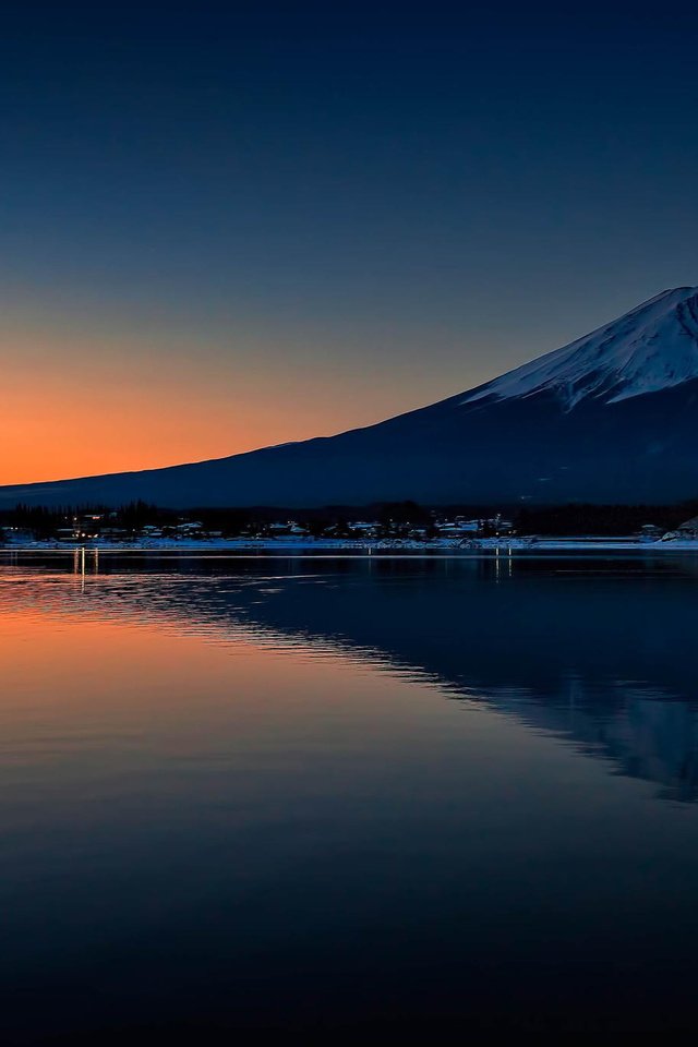 Обои озеро, природа, пейзаж, рассвет, гора, lake, nature, landscape, dawn, mountain разрешение 2048x1365 Загрузить