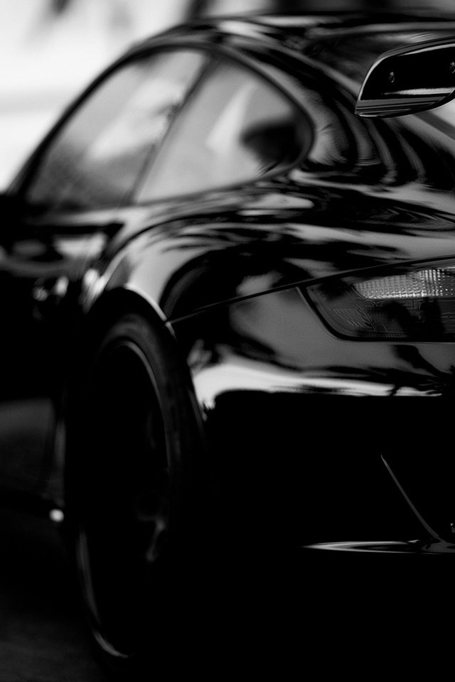 Обои черный, автомобиль, порше, black, car, porsche разрешение 1920x1200 Загрузить