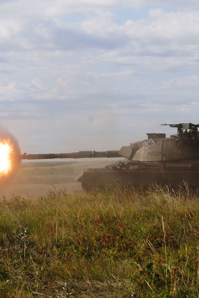 Обои трава, огонь, танк, боевой, канадский, leopard-c2, grass, fire, tank, combat, canadian разрешение 2560x1600 Загрузить