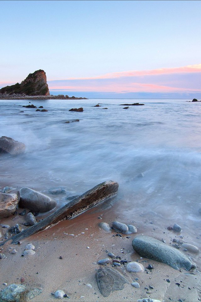 Обои скалы, камни, закат, пейзаж, море, rocks, stones, sunset, landscape, sea разрешение 2880x1921 Загрузить