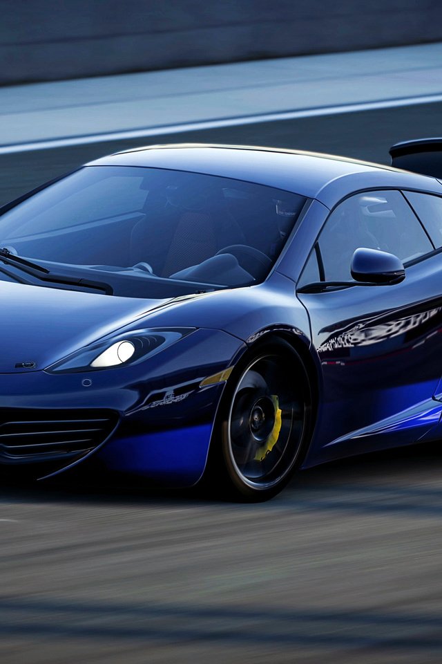 MCLAREN mp4 12c Blue