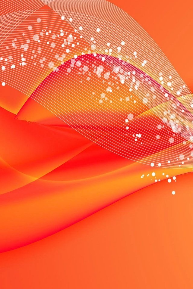 Обои абстракция, линии, волны, фон, цвет, оранжевый, изгибы, пузырьки, abstraction, line, wave, background, color, orange, curves, bubbles разрешение 1920x1200 Загрузить