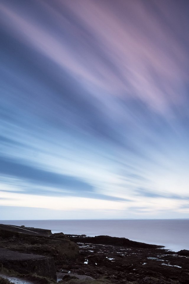 Обои небо, облака, природа, камни, берег, море, маяк, нор-пойнт, the sky, clouds, nature, stones, shore, sea, lighthouse, nor point разрешение 1920x1200 Загрузить