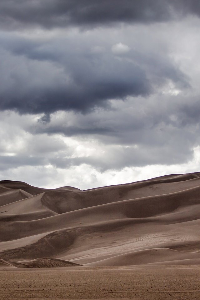 Обои природа, пустыня, дюны, great sand dunes national park, nature, desert, dunes разрешение 3360x2100 Загрузить