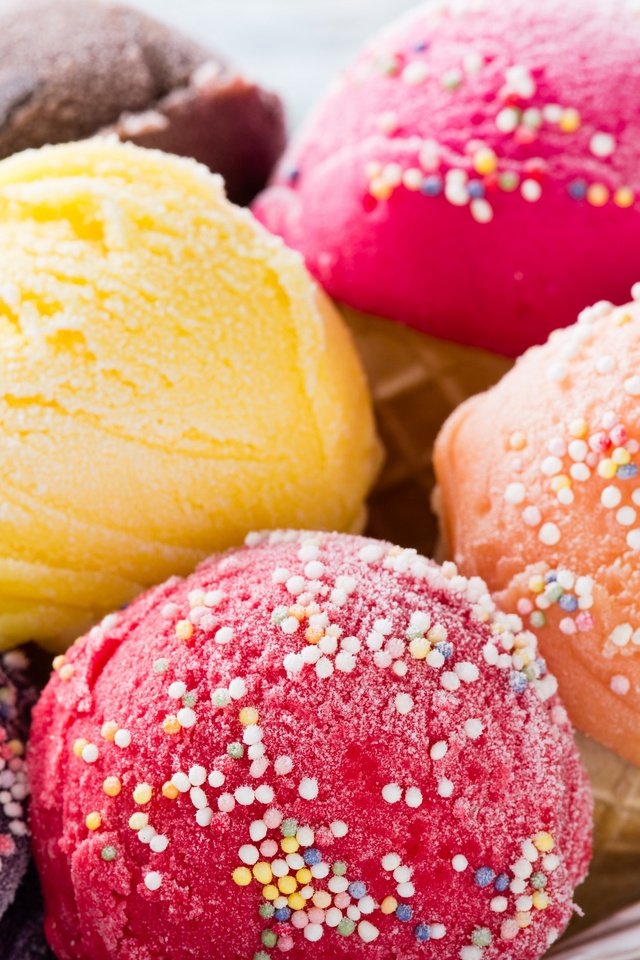 Обои мороженое, сладкое, мороженное, десерт, сладенько, красочная, ice cream, sweet, dessert, colorful разрешение 2880x1920 Загрузить