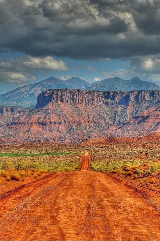 Обои дорога, горы, скалы, пейзаж, штат юта, road, mountains, rocks, landscape, utah разрешение 2880x1915 Загрузить