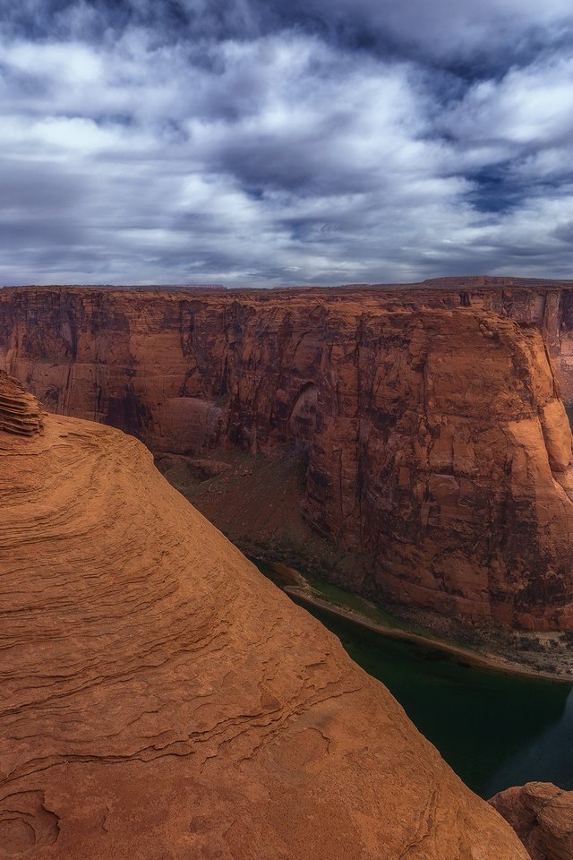 Обои небо, облака, скалы, каньон, сша, the sky, clouds, rocks, canyon, usa разрешение 2048x1152 Загрузить