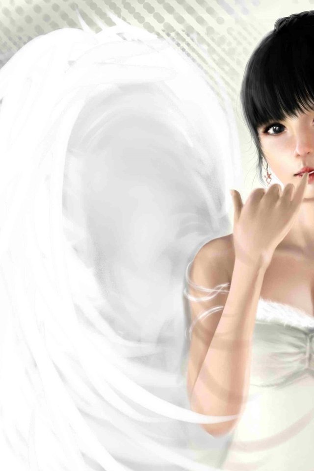 Обои арт, девушка, фон, крылья, ангел, art, girl, background, wings, angel разрешение 5193x2145 Загрузить