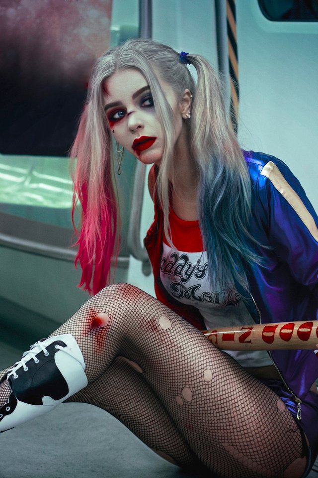 Обои кино, харли квинн, косплей, suicide squad, dccomics, отряд самоубийц, movie, harley quinn, cosplay разрешение 2048x1365 Загрузить