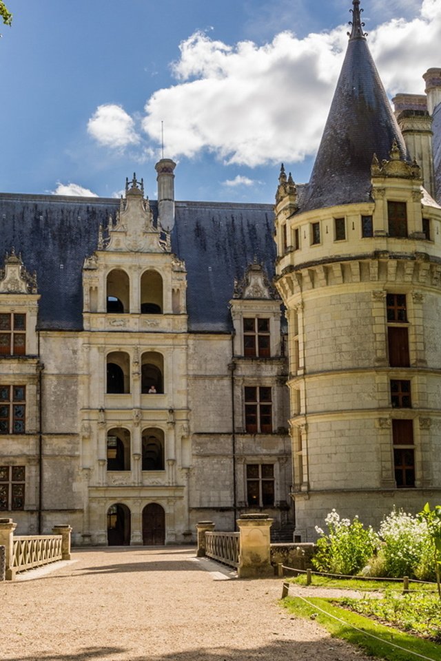 Обои замок, франция, azay le rideau, азей-лё-ридо, castle, france, azay-le-rideau разрешение 1920x1280 Загрузить