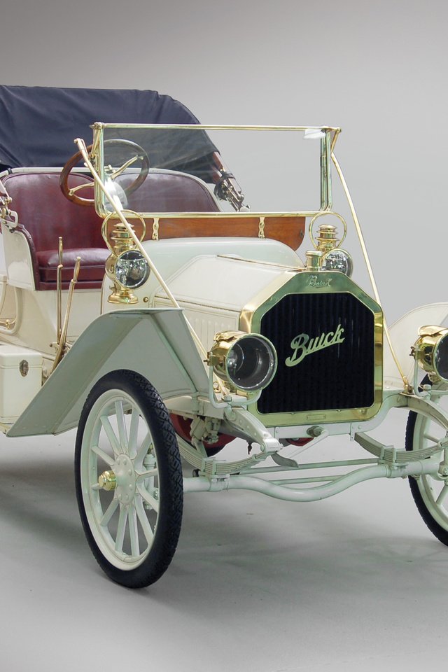 Обои ретро, белый, кабриолет, бьюик, 1908, model 10, touring runabout, retro, white, convertible, buick разрешение 3000x2250 Загрузить