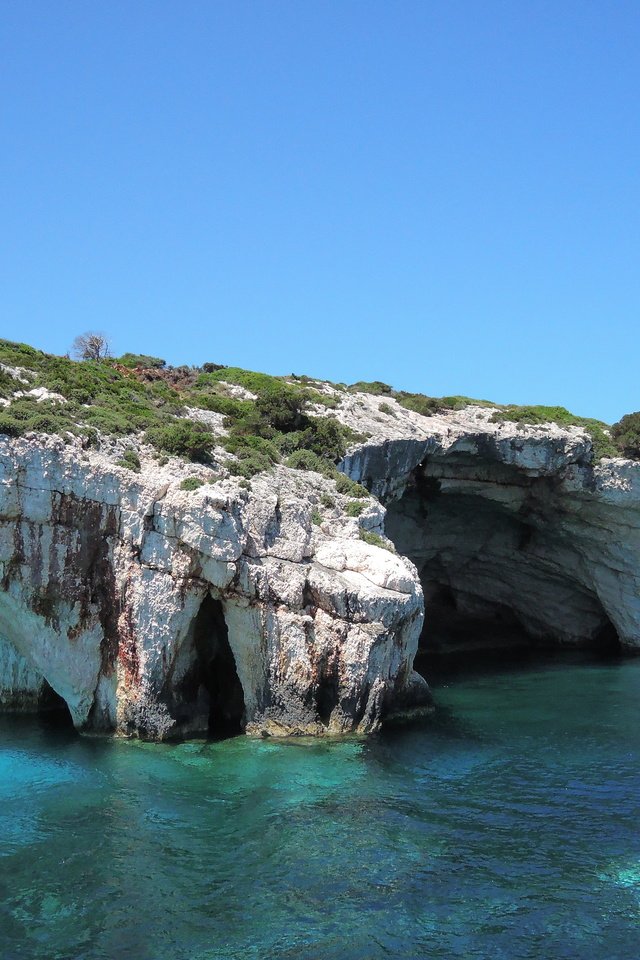 Обои скалы, море, греция, закинф, rocks, sea, greece, zakynthos разрешение 4000x3000 Загрузить