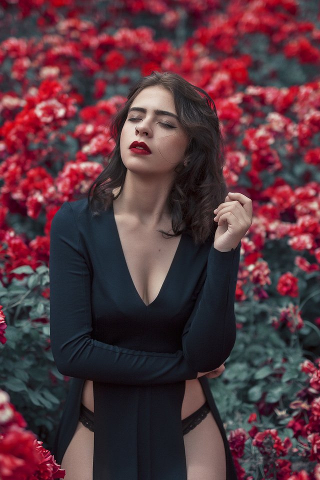 Обои цветы, девушка, лицо, помада, flowers, girl, face, lipstick разрешение 2048x1365 Загрузить