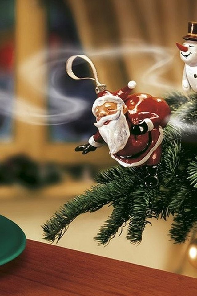 Обои новый год, елка, кофе, снеговик, рождество, санта, new year, tree, coffee, snowman, christmas, santa разрешение 1920x1080 Загрузить