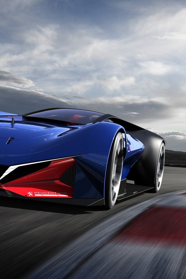 Обои peugeot, concept, гоночный, racing разрешение 5120x2880 Загрузить