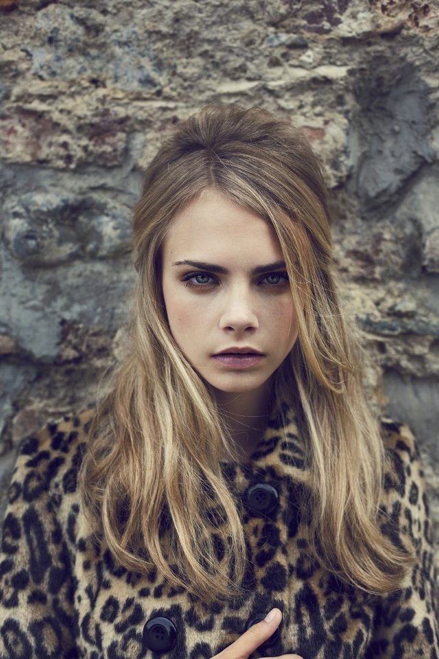 Обои взгляд, модель, волосы, лицо, макияж, кара делевинь, look, model, hair, face, makeup, cara delevingne разрешение 3400x5100 Загрузить