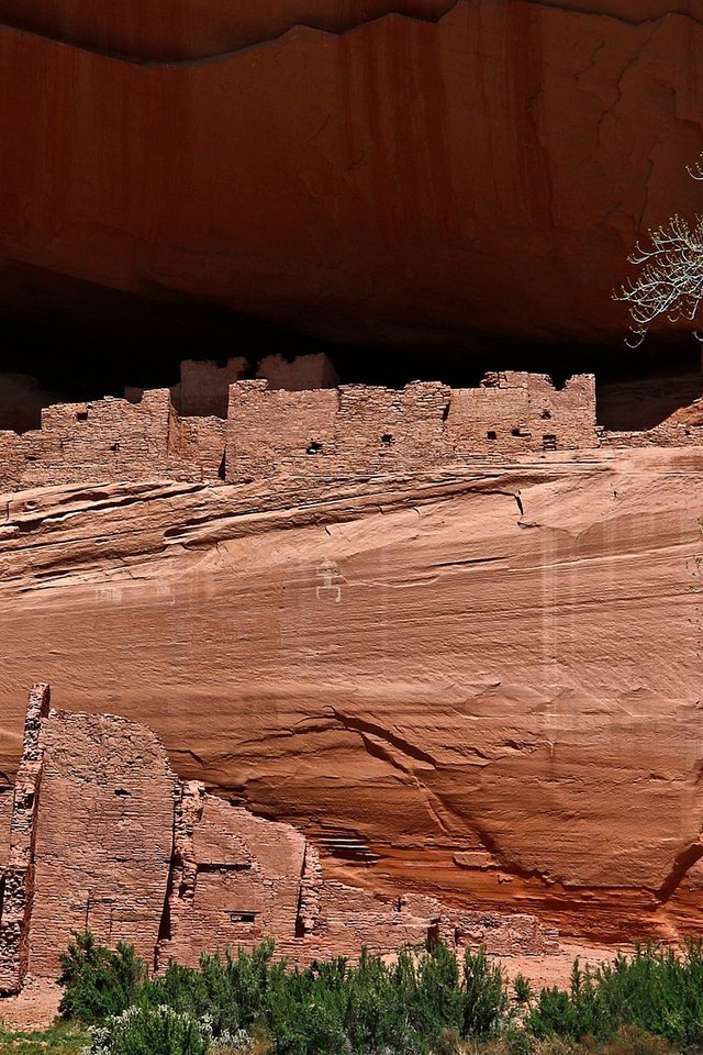 Обои горы, скалы, каньон, сша, аризона, каньон-де-шей, mountains, rocks, canyon, usa, az, canyon de shay разрешение 2048x1125 Загрузить