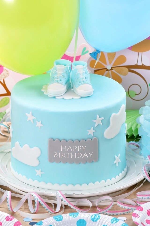Обои воздушные шары, украшение, день рождения, торт, balloons, decoration, birthday, cake разрешение 7000x4667 Загрузить