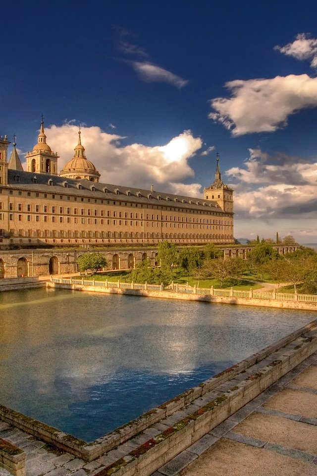 Обои италия, испания, монастырь эскориал, san lorenzo de el escorial, el escorial, архитектурный комплекс, italy, spain разрешение 3840x2160 Загрузить