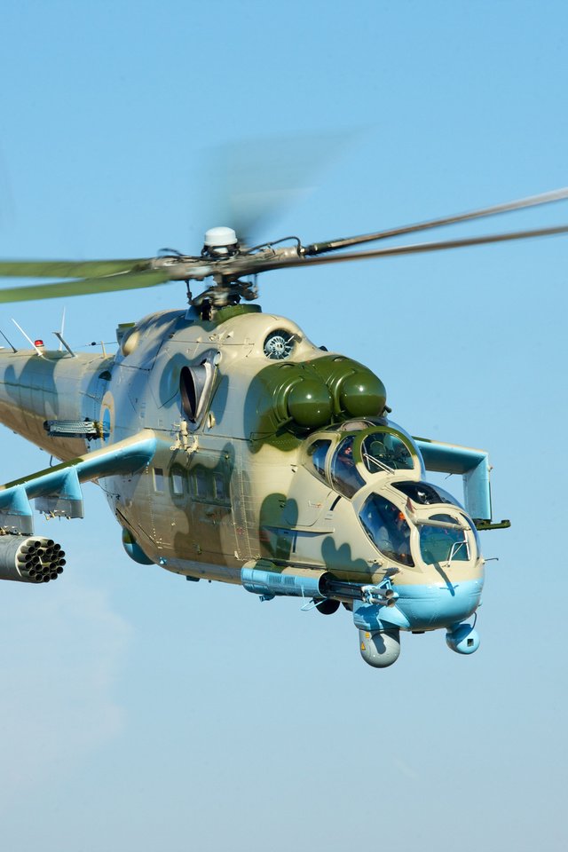 Обои авиация, вертолет, ми-24, aviation, helicopter, mi-24 разрешение 5616x3744 Загрузить