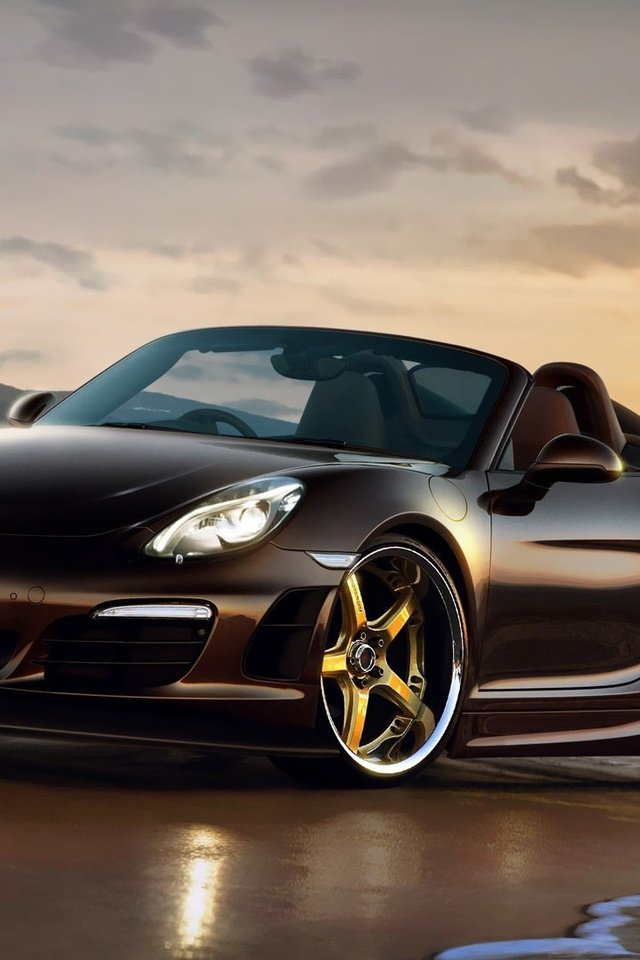 Обои блака, порше, порш, вид сбоку, boxster, black, porsche, side view разрешение 1920x1080 Загрузить