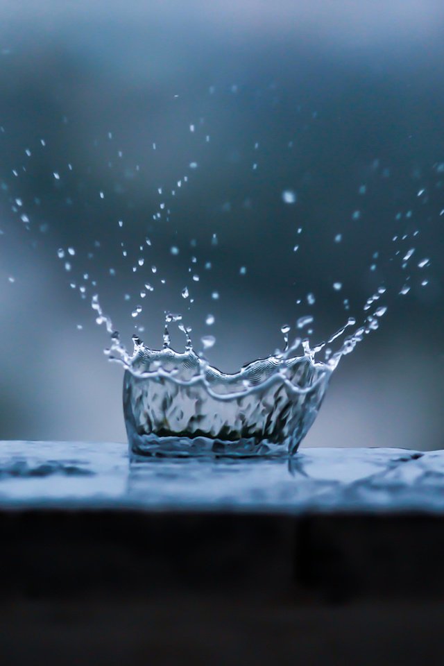Обои вода, макро, капля, брызги, дождь, всплеск, water, macro, drop, squirt, rain, splash разрешение 1920x1200 Загрузить