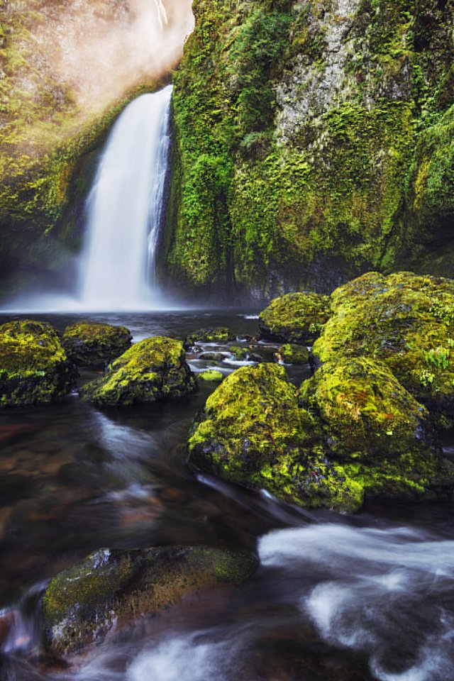 Обои река, природа, водопад, sven mueller, river, nature, waterfall разрешение 2880x1800 Загрузить