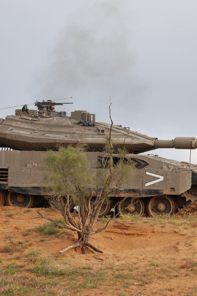 Обои израиль, основной, боевой танк, merkava mk4, israel, main, battle tank разрешение 3872x2592 Загрузить