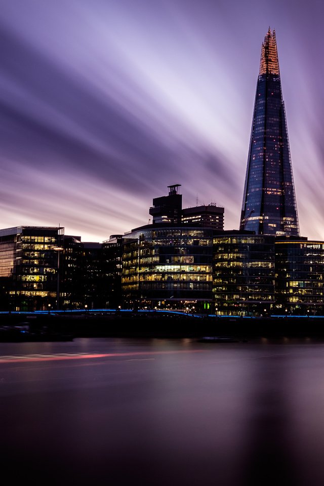 Обои ночь, лондон, город, англия, небоскрёб, городской пейзаж, night, london, the city, england, skyscraper, the urban landscape разрешение 2880x1800 Загрузить